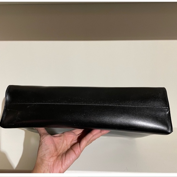 Furla top handle tote 14x14x4” smooth leather vintage - Picture 5 of 8